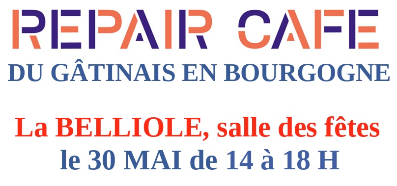 Entête affiche Repair Café mai 2026